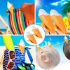 GWAWG 2 PCS Ice Cream Shaped Durable Quilt Towel Clip