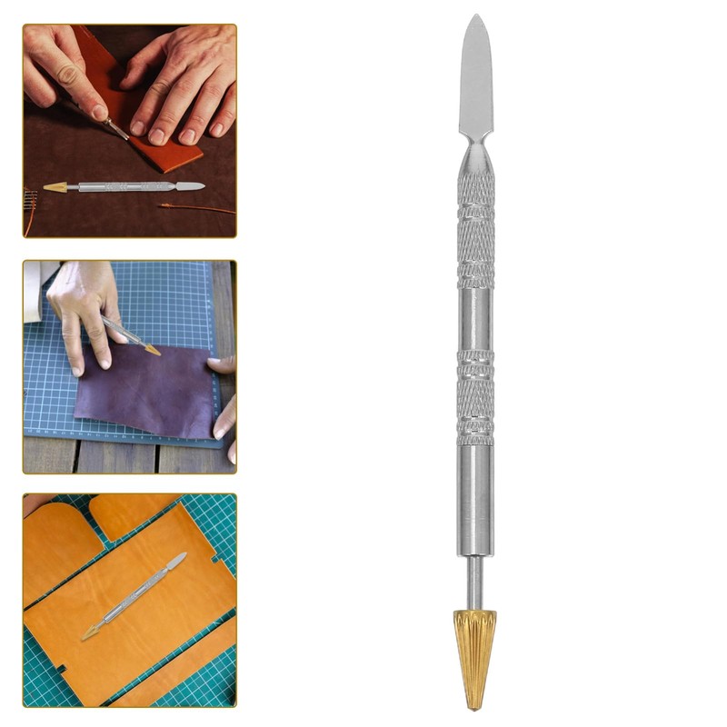 iplusmile Leather Edging Pen Oil Paint Roller Portable Leather Dye