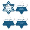 Big Dot of Happiness Drink If Game - Happy Hanukkah