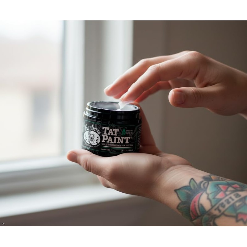Kanberra Tat Paint Tattoo Aftercare Cream with Tea Tree Oil