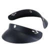 Removable Helmet Visor, Universal Black Visor with 3 Snaps, Open