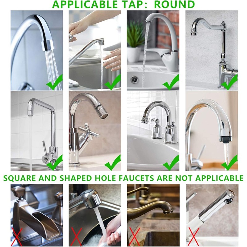 360 Degree Swivel Faucet Aerator
