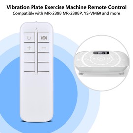 PZL Replacement for MERACH Vibration Plate Exercise Machine MR-2398 MR-2398P Remote Control, for YESOUL ‎YS-VM60, for ZENACTIVE Vibration Plate