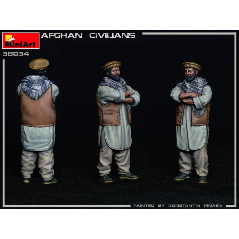 Mini Art MA38034 1/35 Afghanistan Citizens 5 Figures