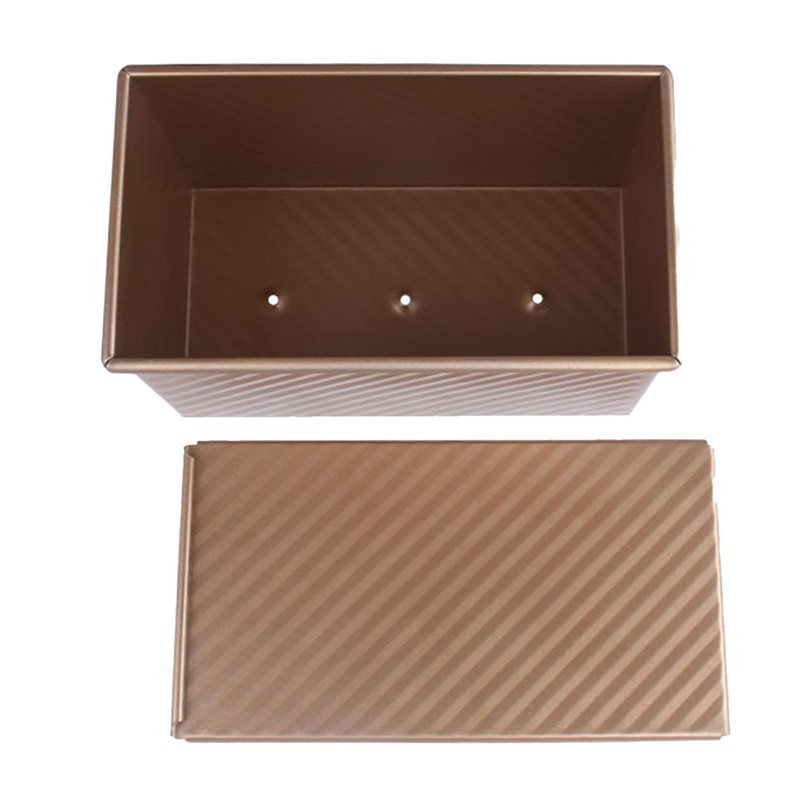 Bakeware Loaf Pan with Cover Nonstick Quick Release Coating Carbon