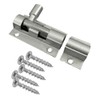Aluminum Door Bolts Barrel Side Lock 38mm 1.5 Inch Door
