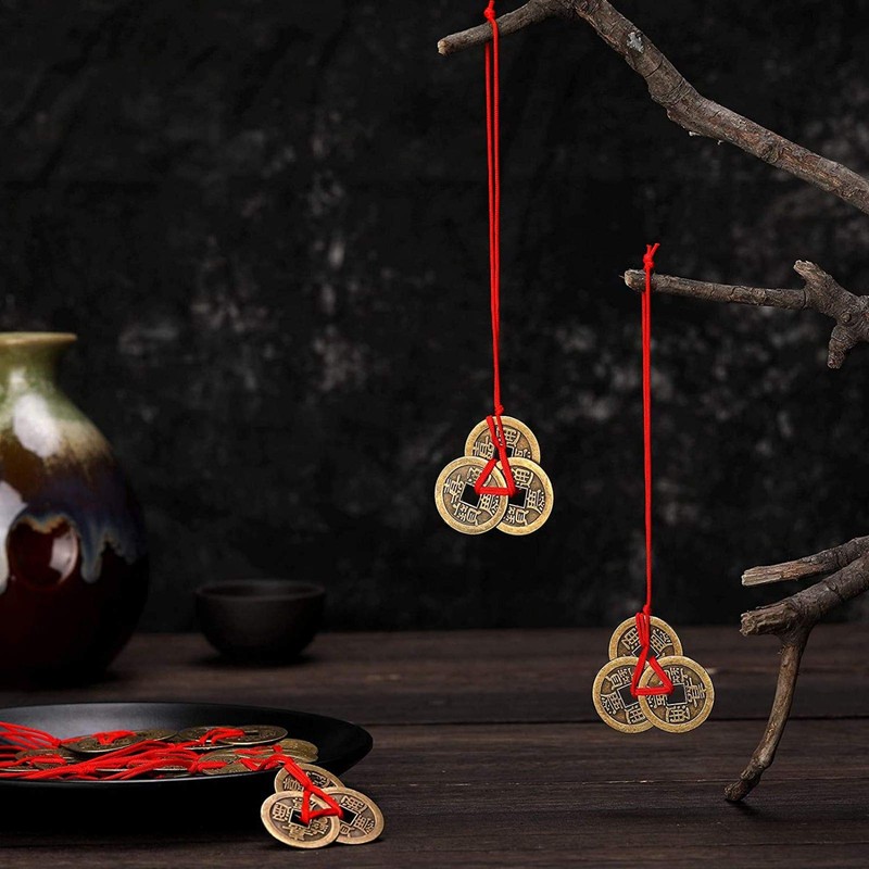 Nimomo Chinese Lucky Coin, I Ching Coins, Traditional Feng Shui