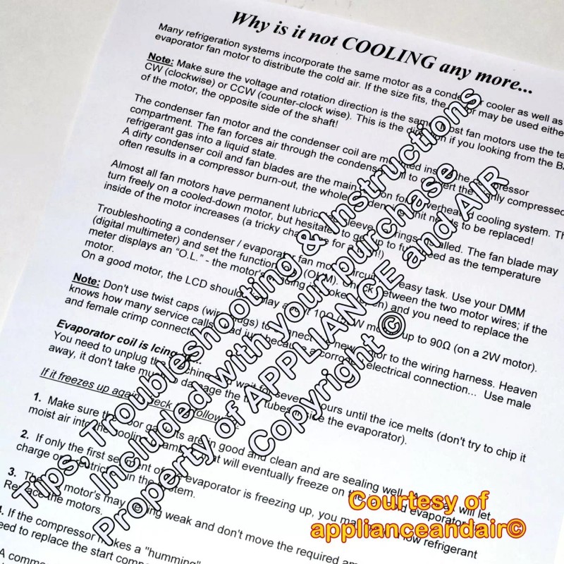 Stoelting 522889 Fan Motor 82Ul-2009 115V with Bracket - Ships