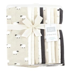 Hudson Baby Paño Unisex De Franela Para Eructos Para Bebé, 1