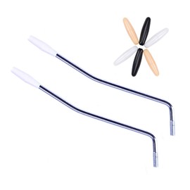 2 piezas de rosca de 0,2 pulgadas + 0,23 pulgadas, brazo de trémolo Whammy Bar para Fender MIM Strat Stratocaster Floyd Rose Strat Stratocaster Electric