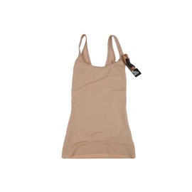 Naomi & Nicole Women's No Side Show Tank Camisole Shapewear S NEW Warm Beige