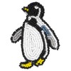 MIYUKI BFK-586 Beads Kit, Embroidery Beads, Brooch Kit, Skipping Penguin