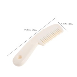 HONMEET Hair Thinning Cutting Comb with Precision Razor Blades Portable Hair Trimming Styling Tool for Men Women Compact Lightweight Salon Quality for Home and Travel White