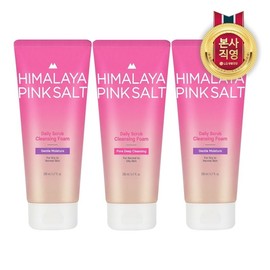 On the Body Spa Pink Salt Cleansing Foam 200ml X 3 / 온더바디 스파 핑크솔트 클렌징폼 200ml x 3개
