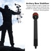 Archery Bow Stabilizer Shock Absorbing Carbon Fiber Rubber Bow Balance