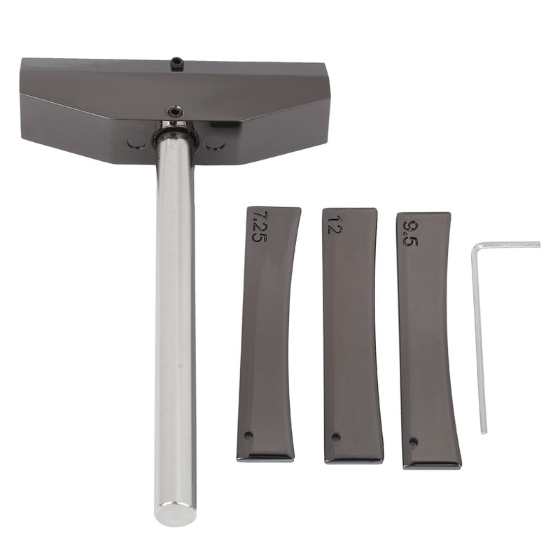 Guitar Fret Press Inserts Pressure Plate Inlay Tool for Bass