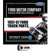 1957-1967 Ford Truck Parts Manuals on USB