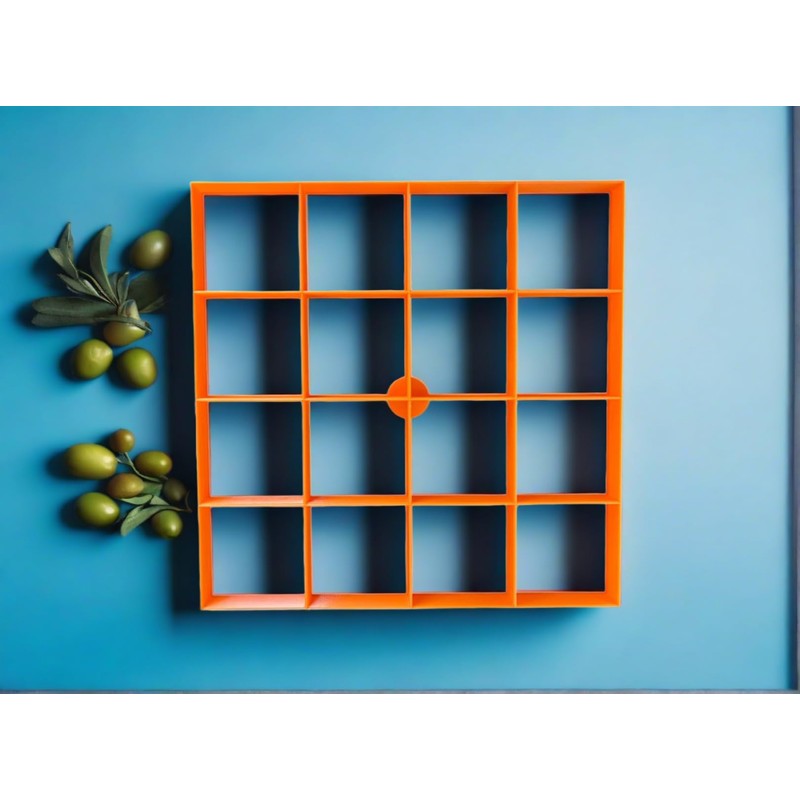 16x2 inch size squares Multi cutter (8”x8”)