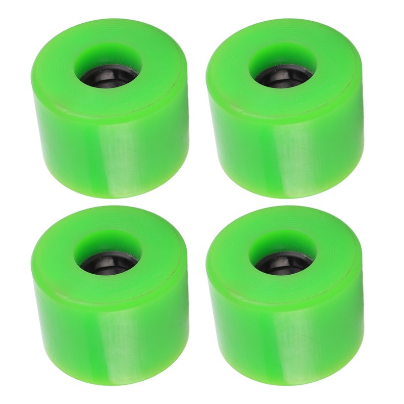 PUENTE 4pcs 60x45mm Skateboard Wheels 78A Longboard Cruiser Wheels Replacement