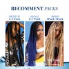 Sensationnel Ruwa prestretched braiding hair - 3x 36 inch water