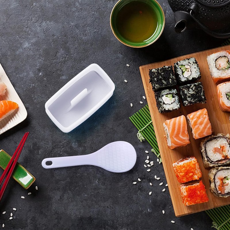 Spam Musubi Mold, 4 Pcs Musubi Maker Kit Spam Slicer
