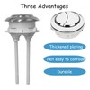 58mmToilet Tank Push Button Toilet Button Dual Push Flushing Toilet