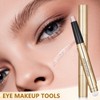 Cream Glitter Eyeshadow Stick - Pearl Shimmer Dual-Ended Eyeshadow Pencil,