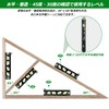 Huepar Level/Leveler Mini with Strong Magnet V-Groove, Screw Clamp, Graduations,