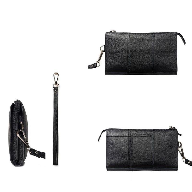 DFV mobile - Genuine Leather Case Handbag for Shipowner S19