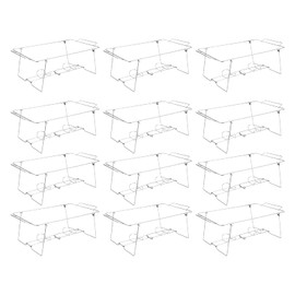 Lidhujnk Chafing Wire Rack Buffet Stand - 12 Pack Full Size Racks For Dish Serving Trays Food Warmer catering supplies for Parties, Occasions