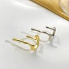 TseenYi Statement Boho Adjustable Rings Lava Droplet Open Ring Gold