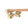 Soluko - Kit 4 Supporti ammortizzati porta doghe da 38mm