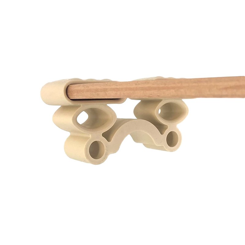 Soluko - Kit 4 Supporti ammortizzati porta doghe da 38mm