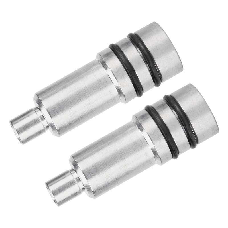 2pcs Fuel Injector Sleeves with Seals Replacement for Astra H/Corsa
