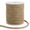 Vivifying 66 Feet 6mm Jute Rope, Natural Heavy Duty Twine