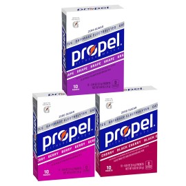 PepsiCo Propel Powder Packets, Grape Variety Pack (Pack of 30)