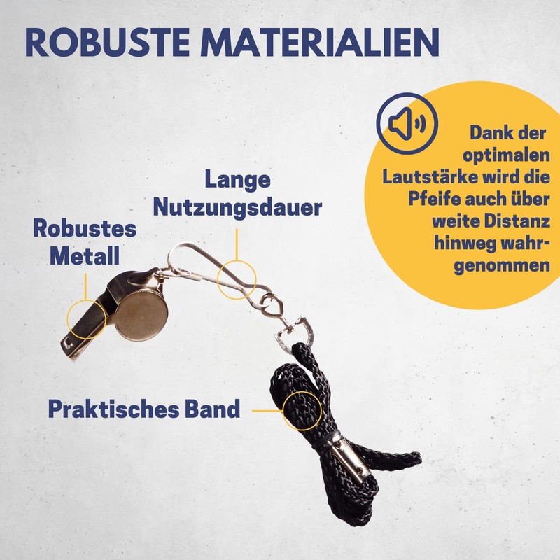 Best Sport Metal Whistle - Silver