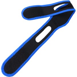 Anti Snoring Chin Strap,Effective Snoring Solution, Adjustable & Breathable Snore Reduction Chin Belts, Snore Stopper &Sleep Aids for Children Men and Women (Blue, Adjustable)