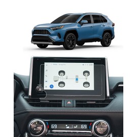 For 2025 Toyota RAV4 Matte Anti-Glare Screen Protector - 2023 2024 2025 RAV4 Hybrid / RAV4 (LE/XLE/XLE Premium/Adventure/Prime SE) Accessories 9H Tempered Glass 8" Navigation Touch Screen Protector