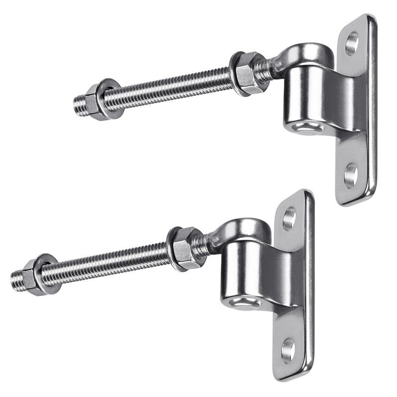 Insaga 304 Stainless Steel Gate Hinges Set - Heavy Duty