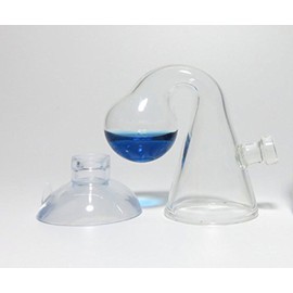 Yagote Co2 Drop Checker, Quickest Most Accurate Easiest to Use Glass Co2 Drop Checker for Planted Aquarium Fish Tank (CO2 Checker)