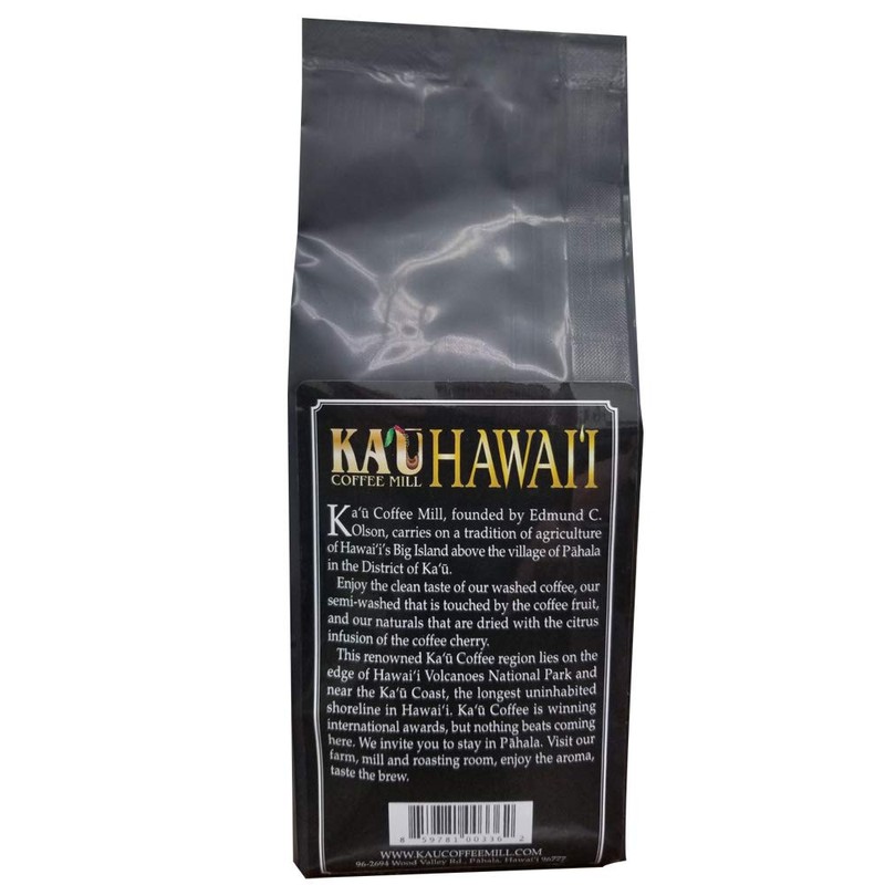 Vanilla Macadamia Nut Flavored Ka'u Ground Coffee