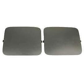 1987-1989 Mustang Hatchback Quarter Panel Shock Access Hole Covers Smoke Gray