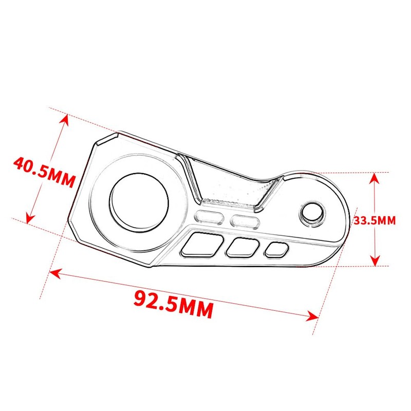Velospeed For CBR650R CBR 650R 2019-2023 Motorcycle Rear Swingarm Spools
