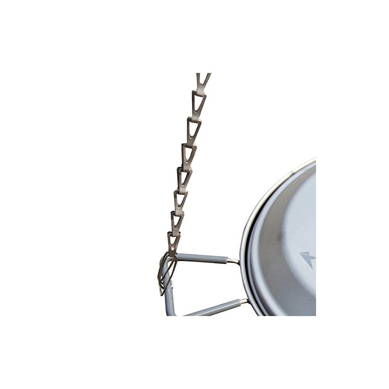 Keith Ti1600 BBQ Parts Titanium Hanging Chain Camping Cookware Hanging