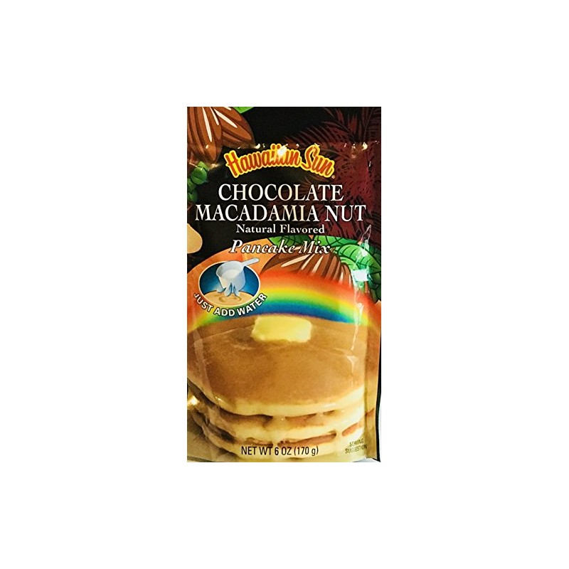 Hawaiian Natural Flavored Pancake Mix! Choose From Macadamia Nut Flavors!