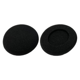 Generic 2 Pairs Replacement Earpads Foam Cushions Cover Compatible with Telex Airman 750 Aviation headsets Headphones, Black
