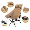 OneTigris Tigerblade High Back Camping Chair with Pillow Design, Comfortable