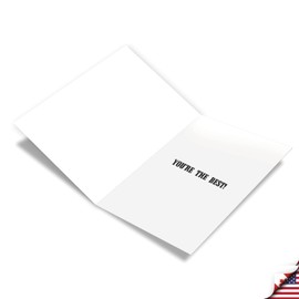 The Best Card Company Pack of 3 Thank You Greeting Cards (Coach, Team) with Envelopes (1 Design, 3 Each) Sports, Teacher Baseball Mitt C3124TYG-C3x1