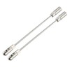 uxcell 2PCS 140mm/5.51inch Flexible Fish Tape Replacement Leader Wire Cable